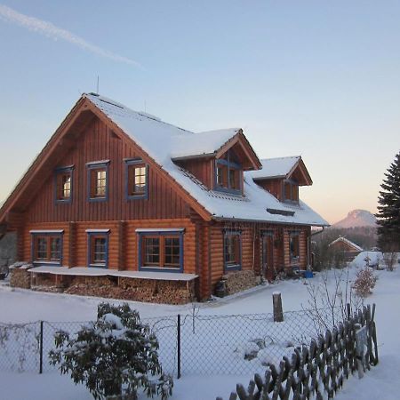 Ferienwohnung Im Blockhaus Rosenkranz Rathmannsdorf Екстер'єр фото