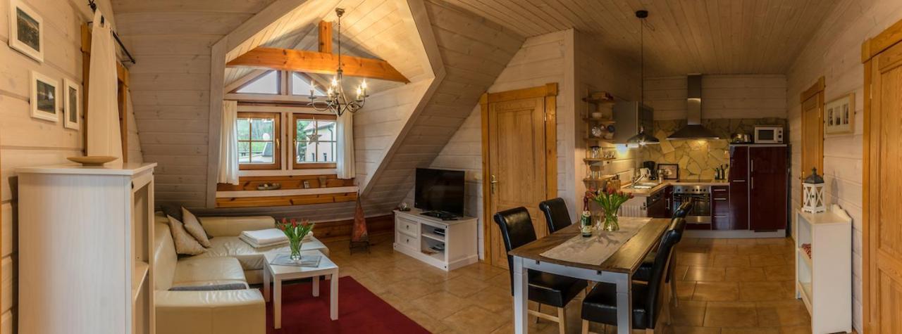 Ferienwohnung Im Blockhaus Rosenkranz Rathmannsdorf Екстер'єр фото