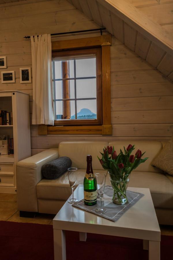 Ferienwohnung Im Blockhaus Rosenkranz Rathmannsdorf Екстер'єр фото