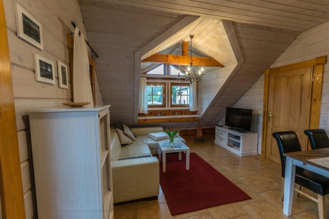 Ferienwohnung Im Blockhaus Rosenkranz Rathmannsdorf Екстер'єр фото